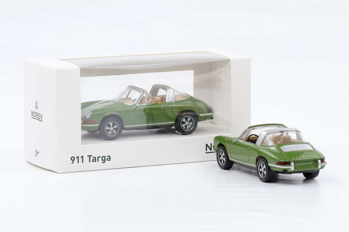 1:43 Jet Car Norev Porsche 911 Targa 1969 grün diecast 750059