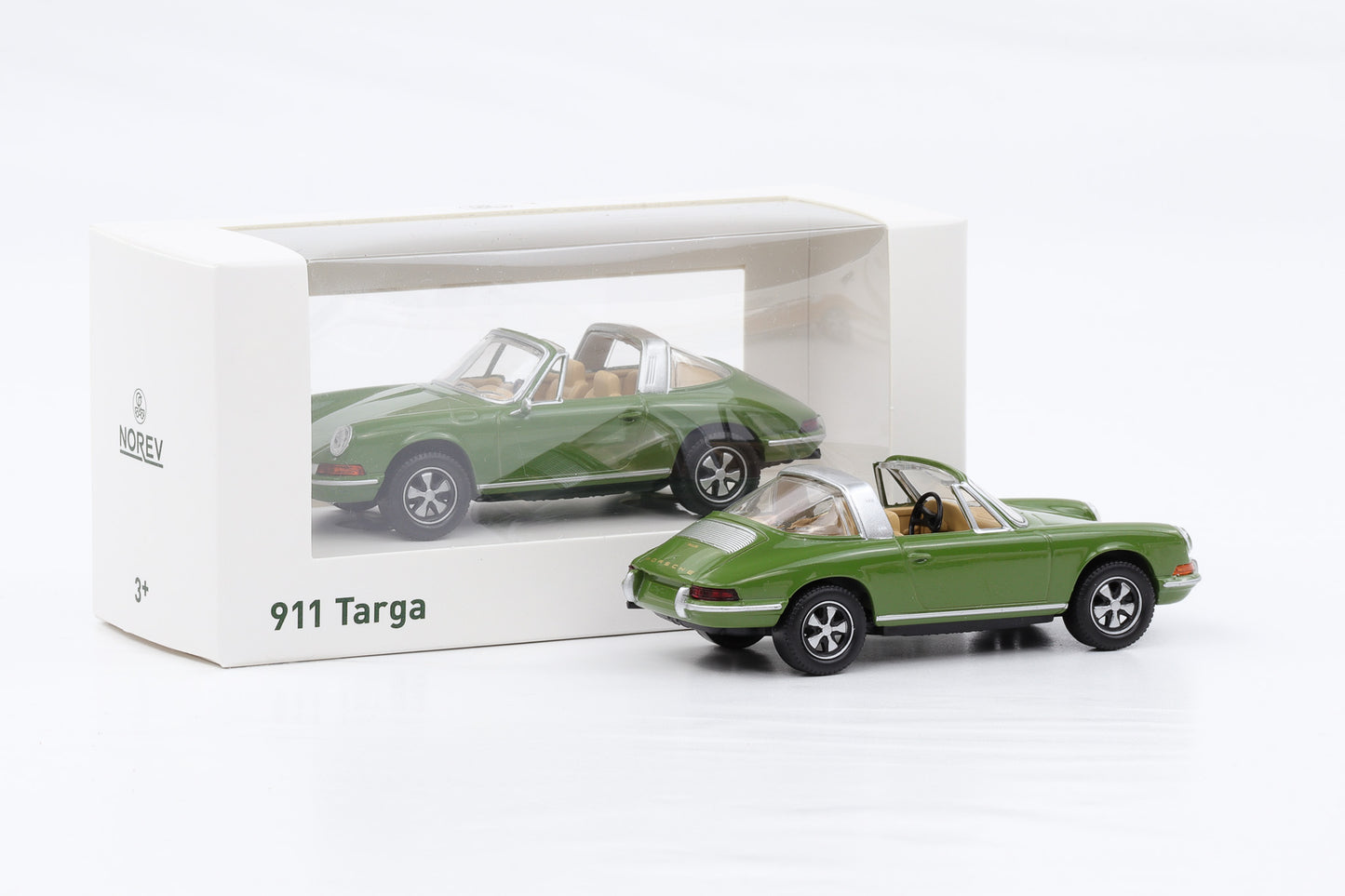1:43 Jet Car Norev Porsche 911 Targa 1969 grün diecast 750059