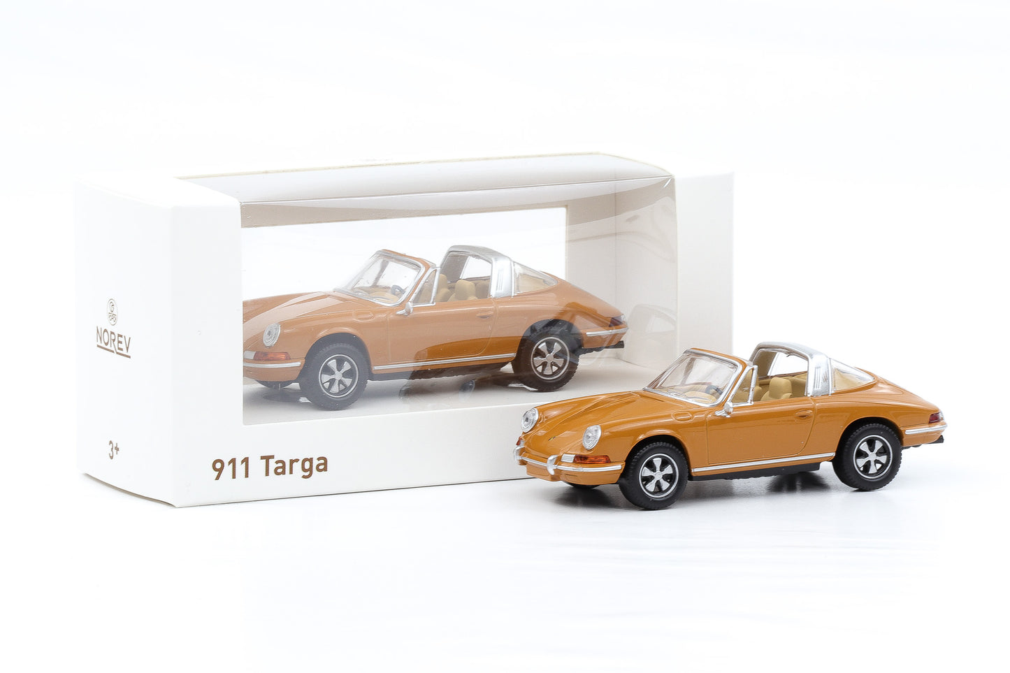 1:43 Jet Car Norev Porsche 911 Targa 1969 braun diecast 750042