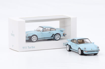 1:43 Jet Car Norev Porsche 911 930 Turbo 3.3 hellblau 1978 diecast 750075