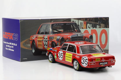 1:18 Werk83 Mercedes-Benz AMG 300 SEL 6.3 24h Spa 1971 #35 2nd Heyer Schickentanz