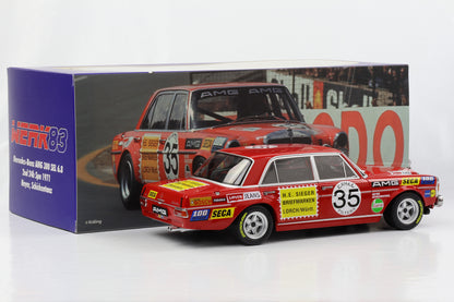 1:18 Werk83 Mercedes-Benz AMG 300 SEL 6.3 24h Spa 1971 #35 2nd Heyer Schickentanz