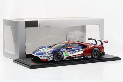 1:18 IXO Ford GT LMGTE Pro Class 24h Le Mans 2018 #68 3rd Hand, Müller, Bourdais