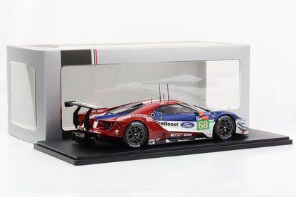 1:18 IXO Ford GT LMGTE Pro Class 24h Le Mans 2018 #68 3rd Hand, Müller, Bourdais