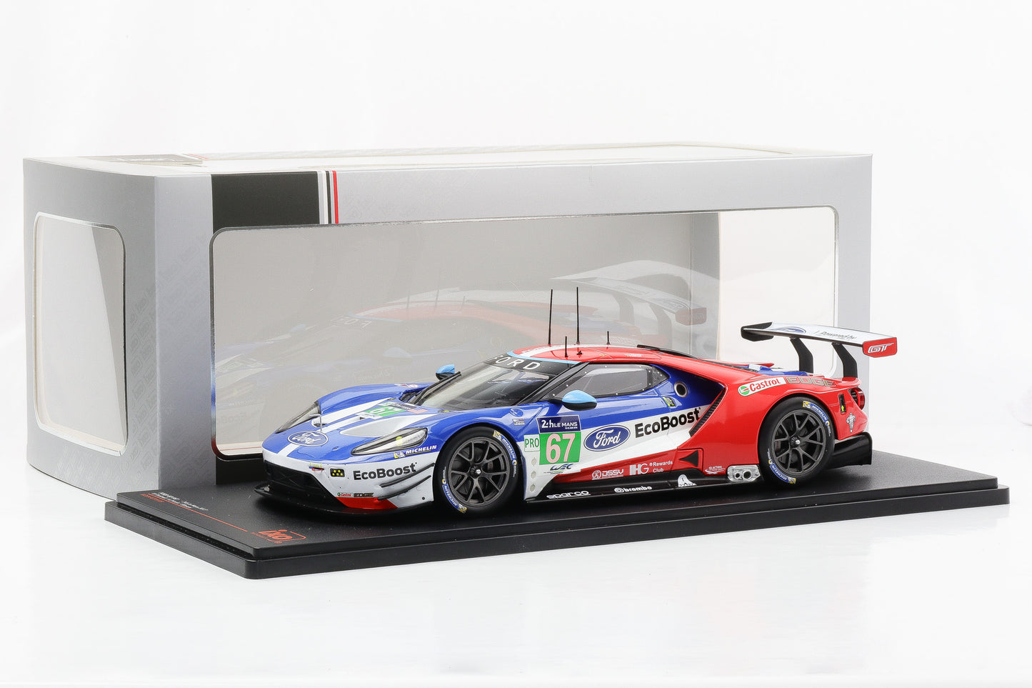 1:18 IXO Ford GT GTLM Klasse 24h Daytona 2017 #66 Winner Müller, Hand, Bourdais