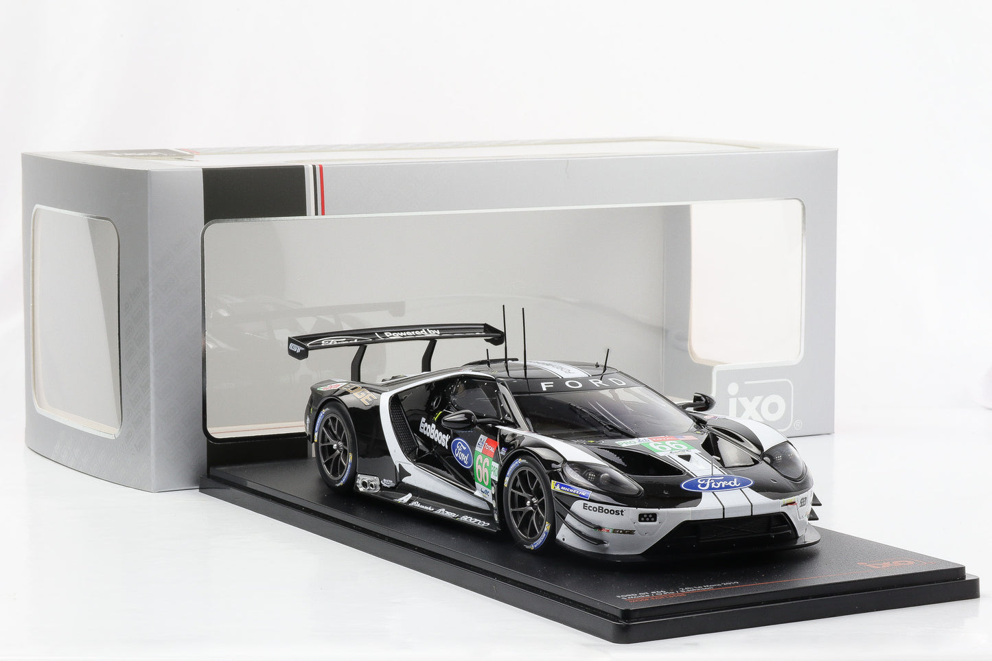 1:18 IXO Ford GT 24h Le Mans 2019 #66 Mücke, Pla, Johnson