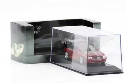 1:43 Minichamps Mercedes-Benz SL-Class 2001 R230 red metallic 400 032031
