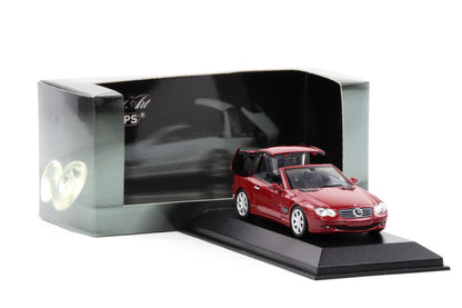 1:43 Minichamps Mercedes-Benz SL-Class 2001 R230 red metallic 400 032031