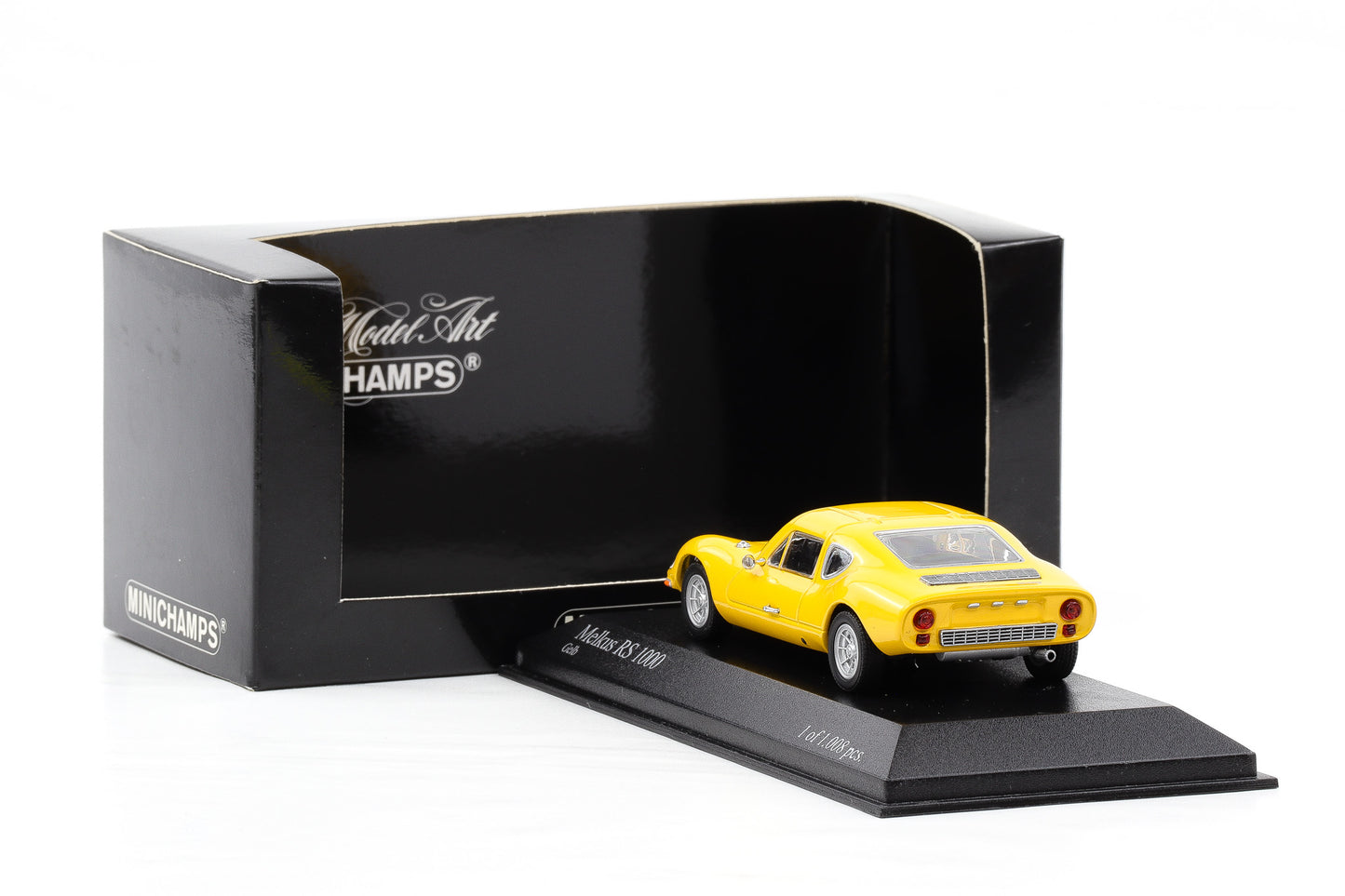 1:43 Minichamps Melkus RS1000 1972 gelb 430 010122