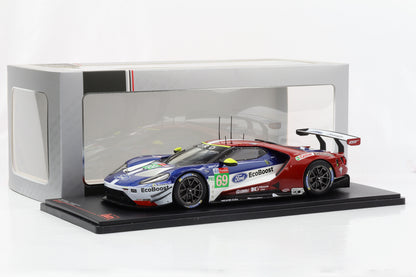 1:18 IXO Ford GT 24h Le Mans 2018 #69 Briscoe, Westbrook, Dixon