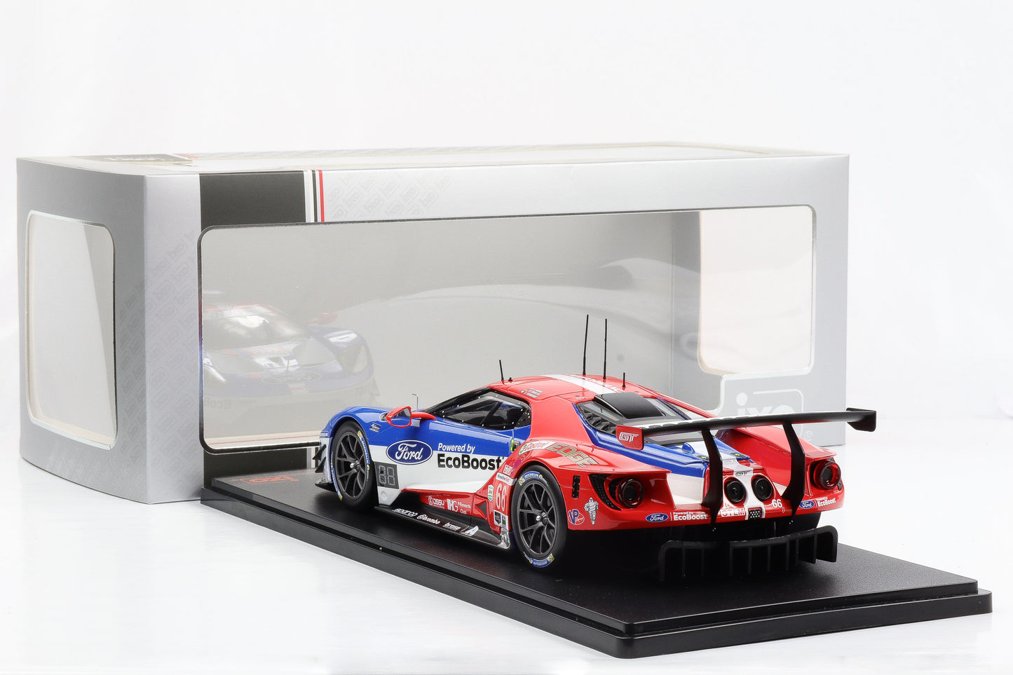 1:18 IXO Ford GT GTLM Klasse 24h Daytona 2017 #66 Winner Müller, Hand, Bourdais