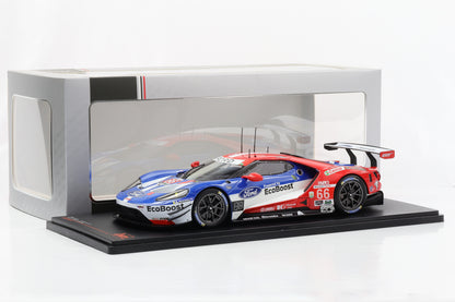 1:18 IXO Ford GT GTLM Klasse 24h Daytona 2017 #66 Winner Müller, Hand, Bourdais