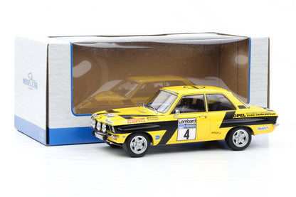 1:18 Opel Ascona 1.9 SR #4 5th Lombard RAC Rallye 1974 Röhrl Berger MCG