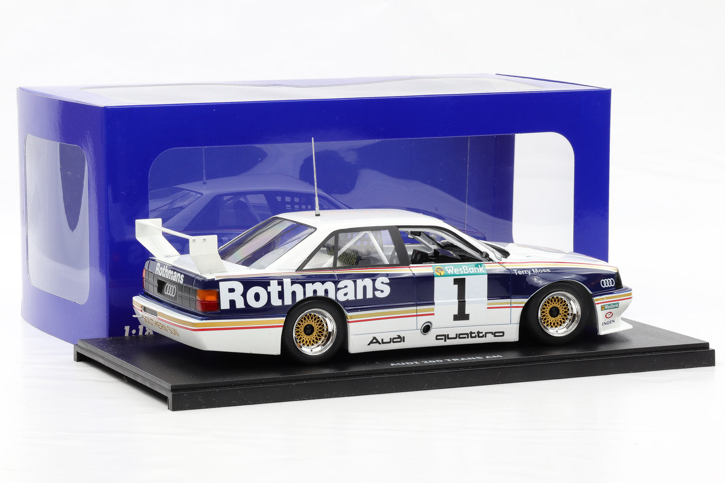 1:18 Werk83 Audi 200 Trans Am #1 Wesbank Modifieds Championship 1992 Moss
