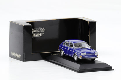 1:43 Minichamps Volkswagen VW 411 LE 1969 saphierblau