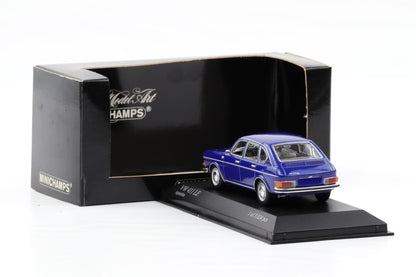 1:43 Minichamps Volkswagen VW 411 LE 1969 saphierblau