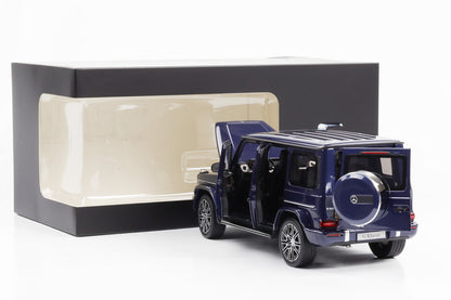 1:18 Norev Mercedes G-Klasse G500 AMG Line W463 sodalite blue 2024 DEALER