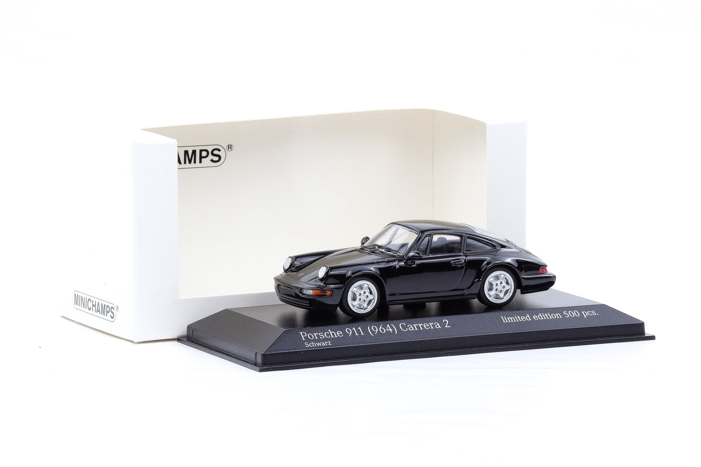 1:43 Minichamps Porsche 911 964 Carrera 2 1989 schwarz