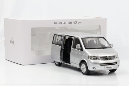 1:18 Norev Volkswagen VW T5 Multivan 2003 silber limited
