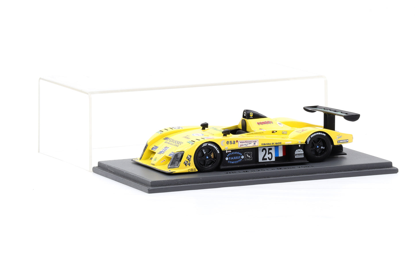 1:43 Spark WR LM #25 Daoudi de Fournoux Briere Le Mans 2003 / Umverpackung fehlt