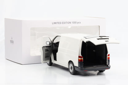 1:18 Norev Volkswagen Bus Transporter VW T5 2003 weiss limited