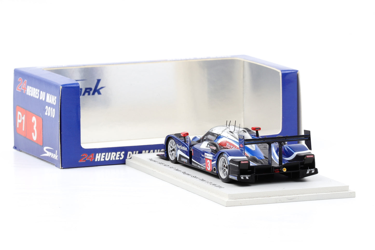 1:43 Peugeot 908 HDi FAP Team Peugeot Total #3 24h Du Mans LM 2010 Spark S1293