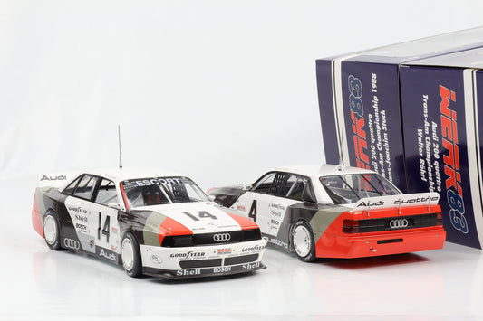 1:18 Werk83 Audi 200 Quattro Trans-Am Set 2 cars 1988 #14 Stuck #4 Röhrl 1988