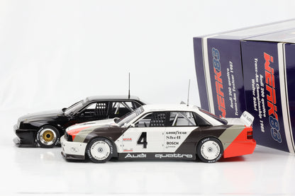 1:18 Werk83 Audi 200 Quattro Trans-Am Set 2 cars Testcar 1987 #4 Röhrl 1988