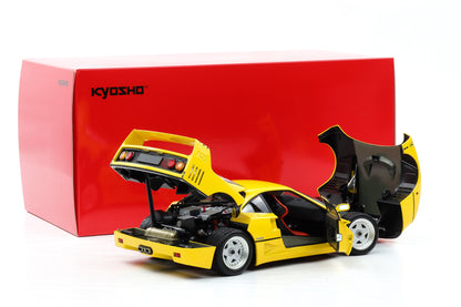 1:18 Kyosho Ferrari F40 Coupe gelb full opening No. KS08416Y