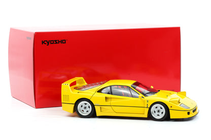 1:18 Kyosho Ferrari F40 Coupe gelb full opening No. KS08416Y