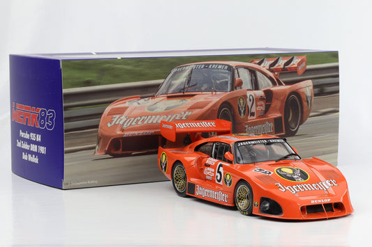 1:18 Kremer Porsche 935 K4 #52 Jägermeister 2nd Zolder DRM 1981 Wollek Werk83