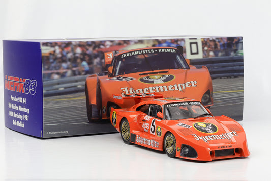 1:18 Kremer Porsche 935 K4 #52 Jägermeister Sieger Nürnberg DRM 1981 Wollek Werk83