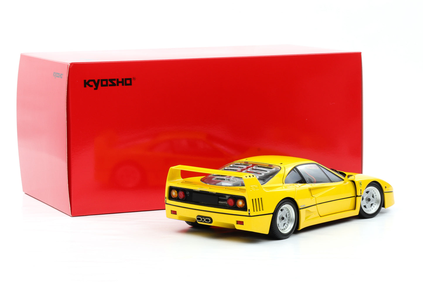 1:18 Kyosho Ferrari F40 Coupe gelb full opening No. KS08416Y