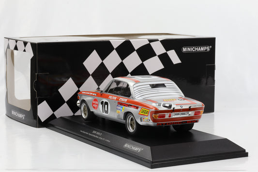 1:18 Minichamps BMW 2800 CS Team Schnitzer Motul 24h SPA 1972 Fitzpatrick Pelti