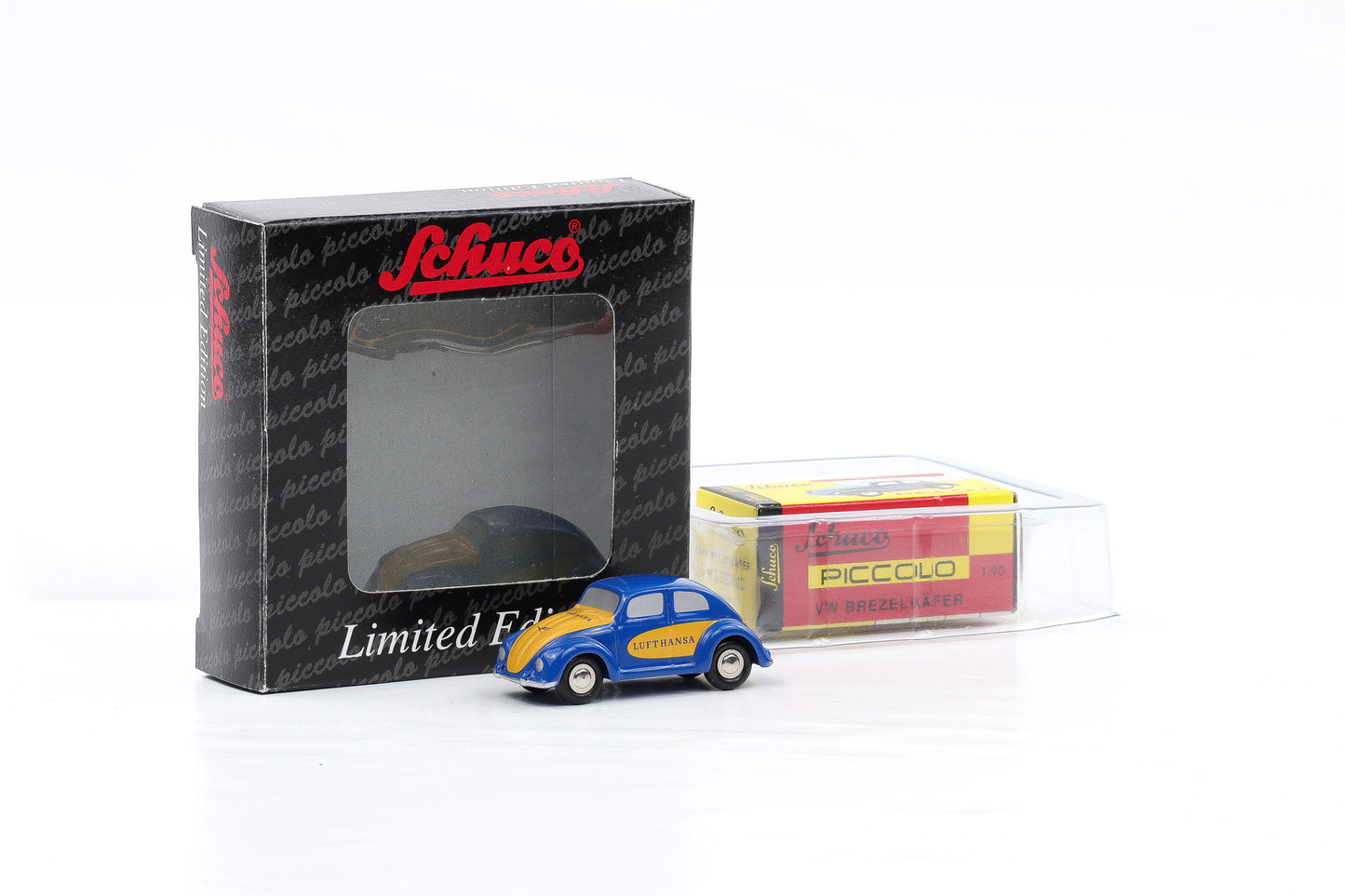 1:90 Schuco Piccolo VW Brezelkäfer Lufthansa Limitiert Art. Nr. 05403