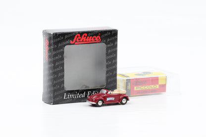 1:90 Schuco Piccolo VW Käfer Cabrio rot 2000 km durch Deutschland Limitiert