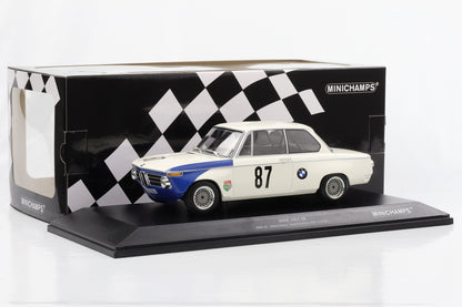 1:18 Minichamps BMW 2002 tiK GP Brno 1969 Hahne BMW AG 1969 Test