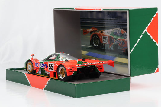 1:18 WERK83 Mazda 787B Winner 24h Le Mans 1991 diecast in Giftbox