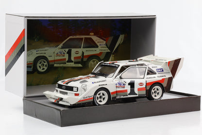 1:18 Audi S1 Sport Quattro Pikes Peak #1 Winner Röhrl 1987 Werk83 Giftbox