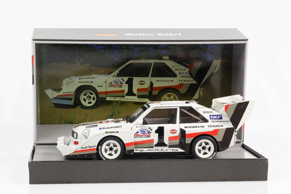 1:18 Audi S1 Sport Quattro Pikes Peak #1 Winner Röhrl 1987 Werk83 Giftbox