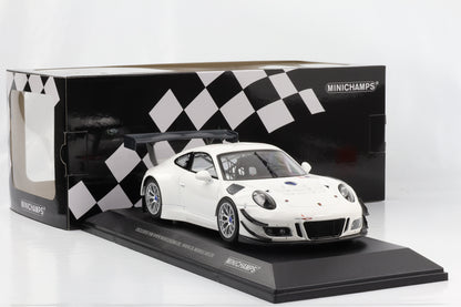 1:18 Minichamps Porsche 911 991 GT3 R 2016 weiß Plain Body limited