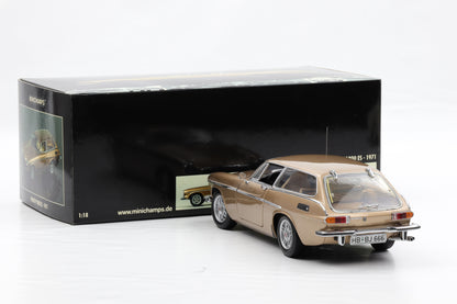 1:18 Minichamps Volvo P1800 ES 1971 gold metallic full opening
