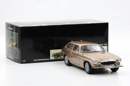 1:18 Minichamps Volvo P1800 ES 1971 gold metallic full opening