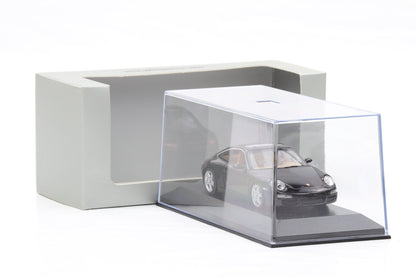 1:43 Minichamps Porsche 911 997 Targa 4S schwarz / beiges Interieur WAP Dealer