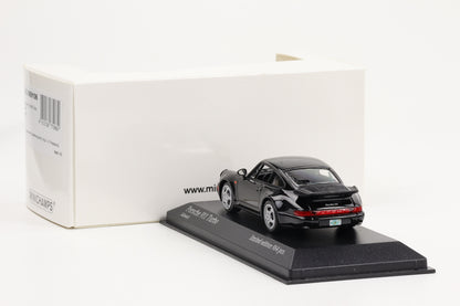1:43 Porsche 911 964 Turbo 1990 schwarz Movie Bad Boys 2 Minichamps