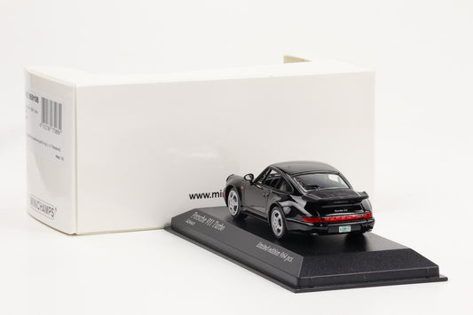 1:43 Porsche 911 964 Turbo 1990 schwarz Movie Bad Boys 2 Minichamps