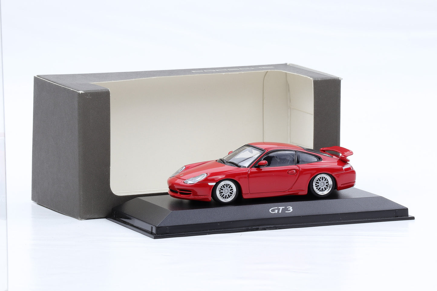 1:43 Minichamps Porsche 911 996 GT3 indischrot WAP Dealer