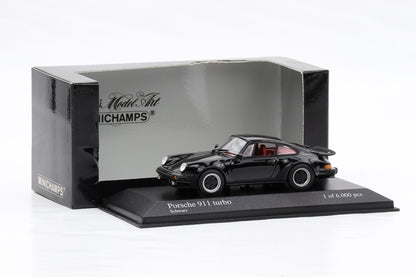 1:43 Minichamps Porsche 911 930 turbo 1977 schwarz