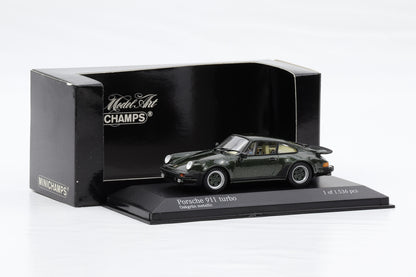 1:43 Minichamps Porsche 911 930 turbo 1977 Oakgrün-metallic