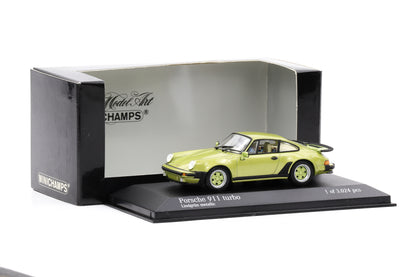 1:43 Minichamps Porsche 911 930 turbo 1977 lindgrün-metallic